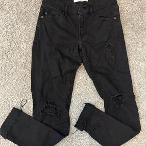Stylish KanCan Black Distressed Women’s Jeans
